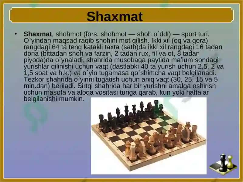 Shaxmat alifbosi 2