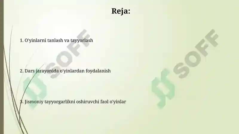 Jismoniy sifatlarni rivojlantiruvchi harakatli o'yinlarni o'rgatish 2