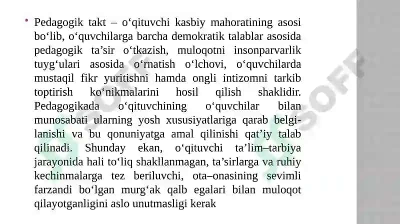 Takt va pedagogik takhta 2