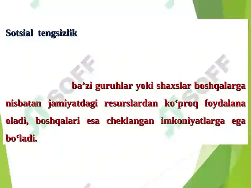 IJTIMOIY NOTENGLIK IQTISODIY SOTSIOLOGIYANING PREDMETI SIFATIDA 2