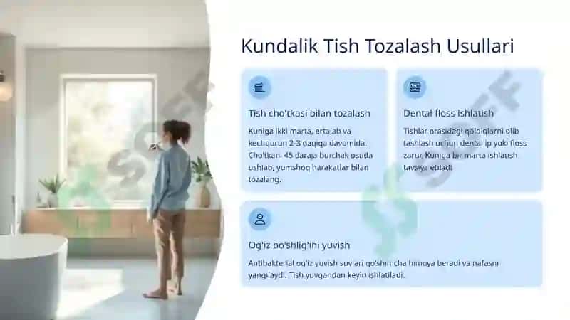 Tish Tozalash Usullari va Pastalari 2