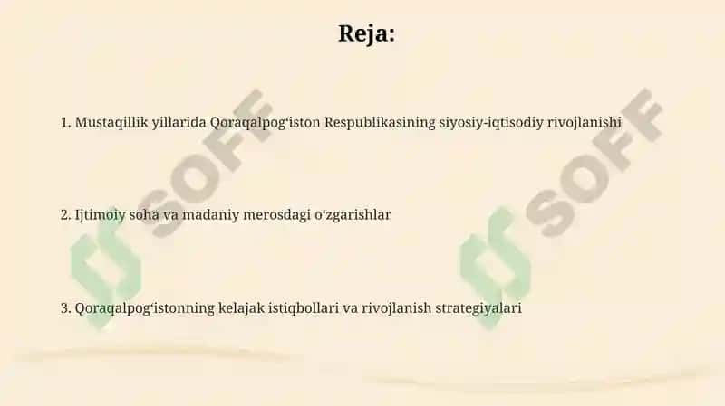 Mustaqillik yillarida Qoraqaqalpoġiston Respublikasi 2