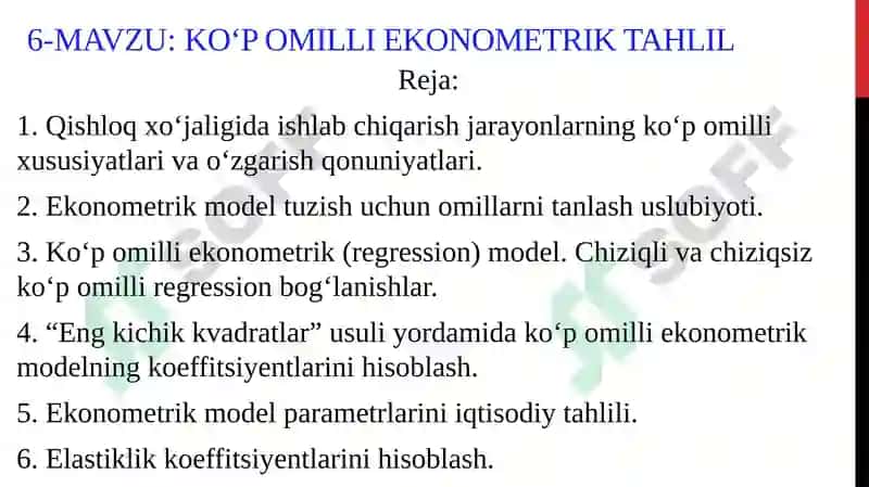 EKONOMETRIKA 2
