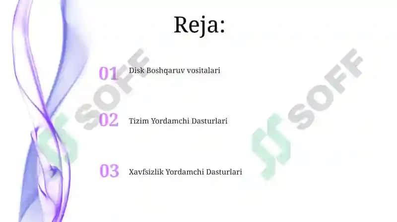 Yordamchi Dasturlar 2
