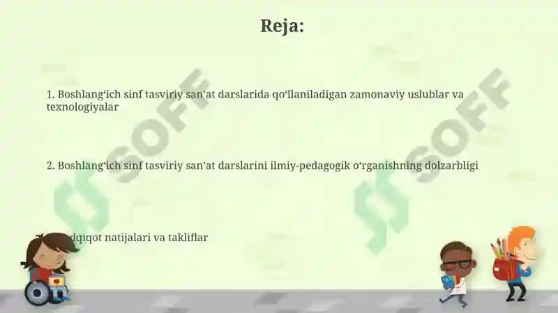 Boshlang'ich sinif tasviriy san'at darslarini ilmiy-pedagogik metod asosida o'rganish 2