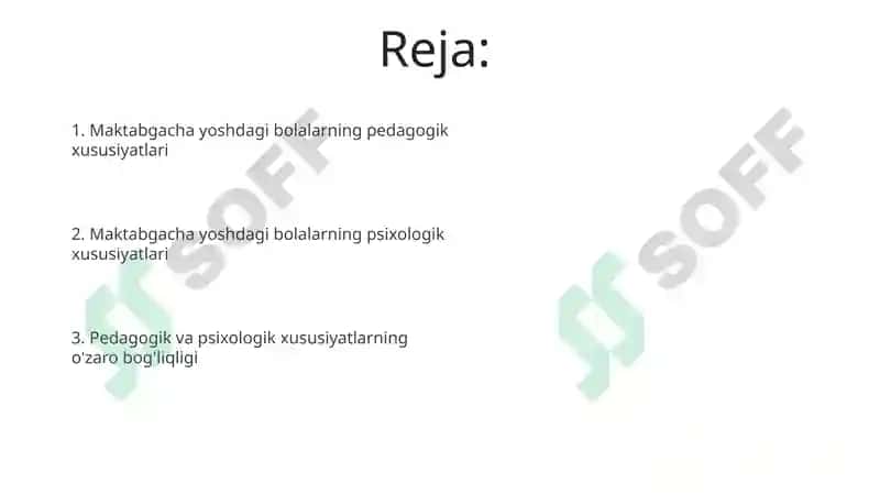 Maktabgacha yoshdagi bolalarning yoshga doir pedagogik va psixologik xususiyatlari 2