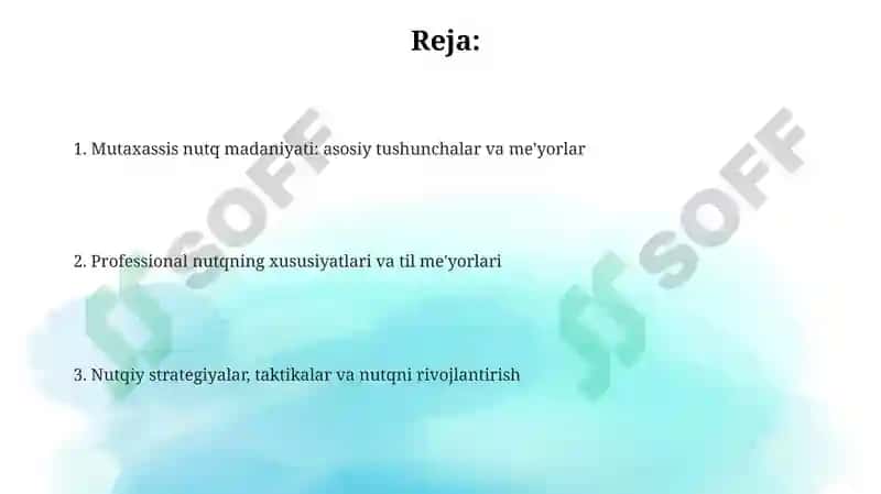 Mutaxassis nutq madaniyati 2