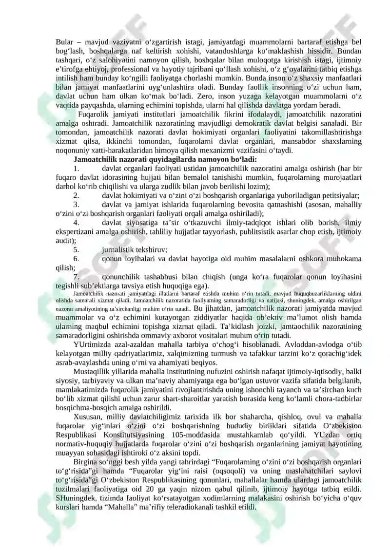 Fuqarolik jamiyatini rivojlantirish 2