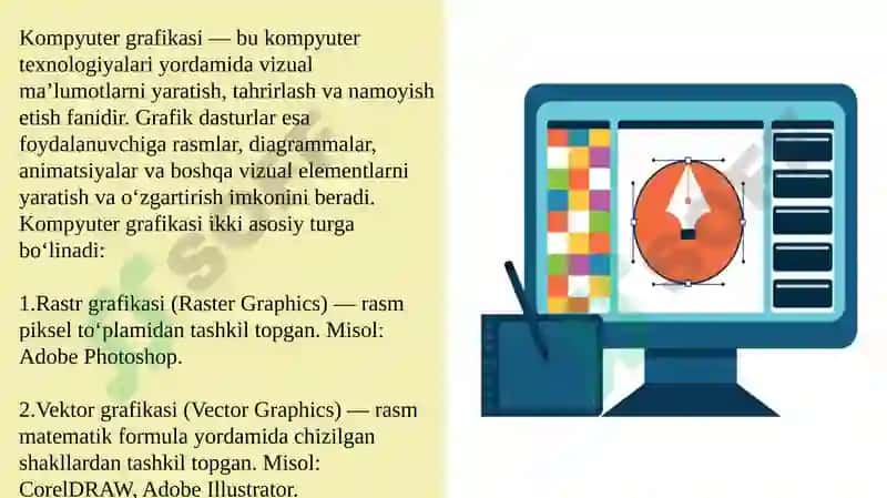 Kompyuter grafikasi. Grafik dasturlar bilan ishlash 2