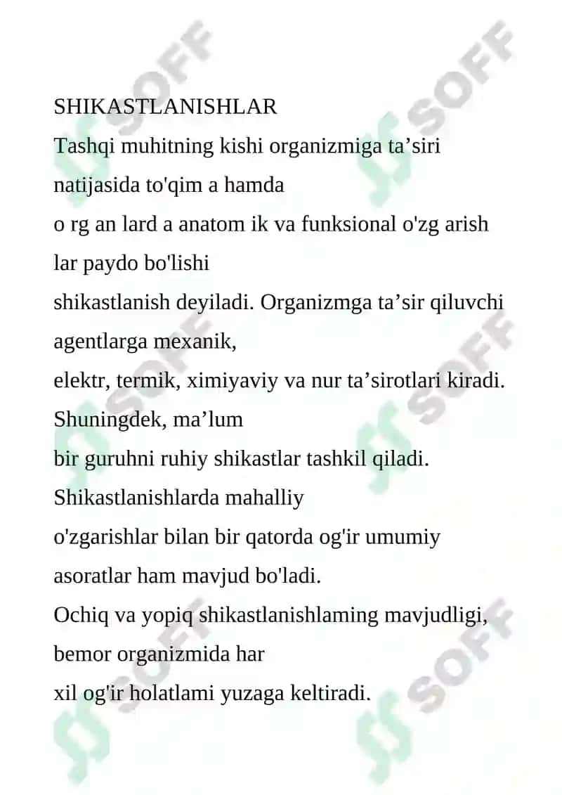 BOLALARDA YUMSHOQ TOQIMALARNI JAROXATLANISHI 2