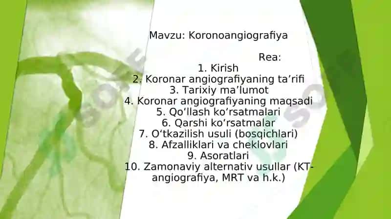 Ichki kasalliklar mustaqil ish 2