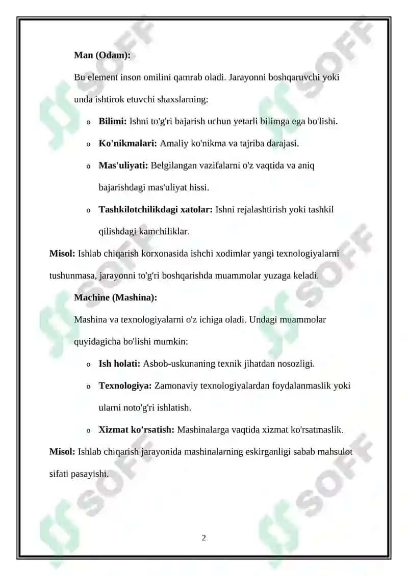 4M ildiz sabablari, marketing va biznes ishlab chiqarishni tahlil qilish elementi nima, uni qanday ishlatish va yaratishni TAHLIL qilish 2