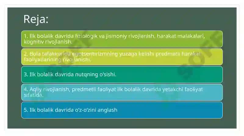 Ilk Bolalik Davri 2