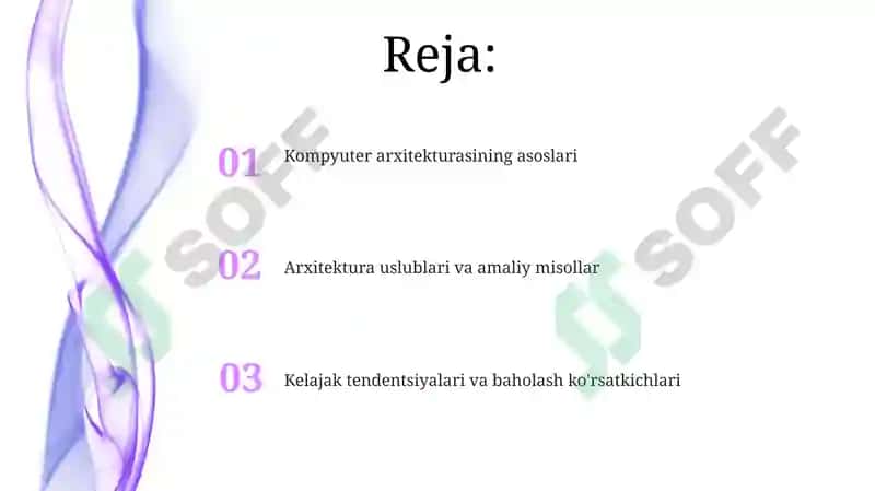 Kompyuterarxetekturasi 2
