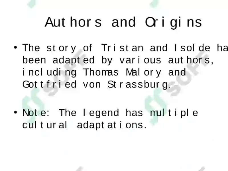 Tristan and Isolde: A Tale of Romance and Legend 2