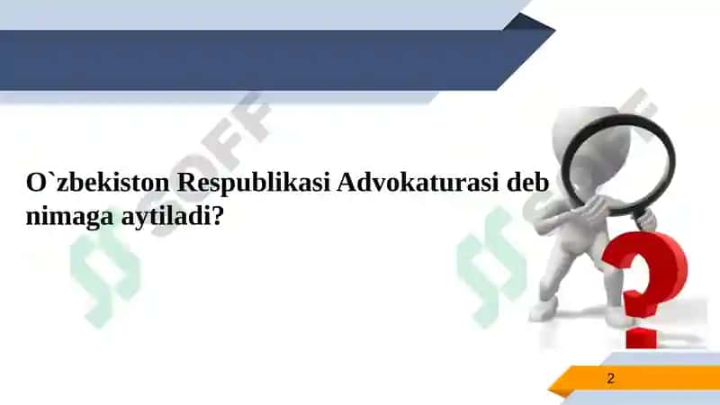 O`zbekiston Respublikasida advokaturaning konstitutsiyaviy-huquqiy asoslari 2