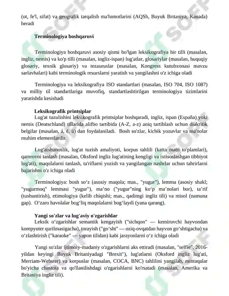 Terminologiya va leksikografiya 2