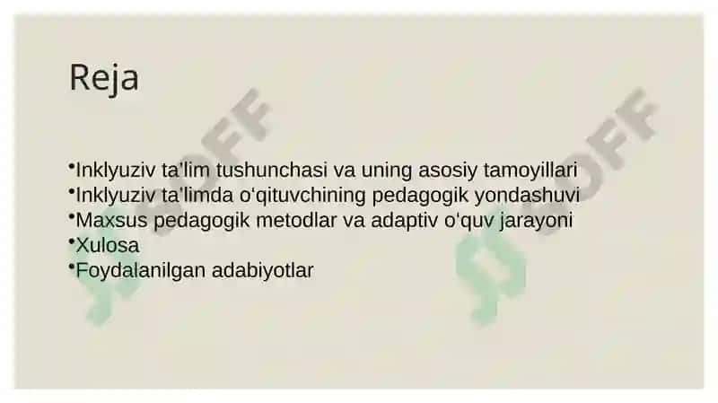 Inklyuziv ta’limda pedagogik yondashuv usullari 2