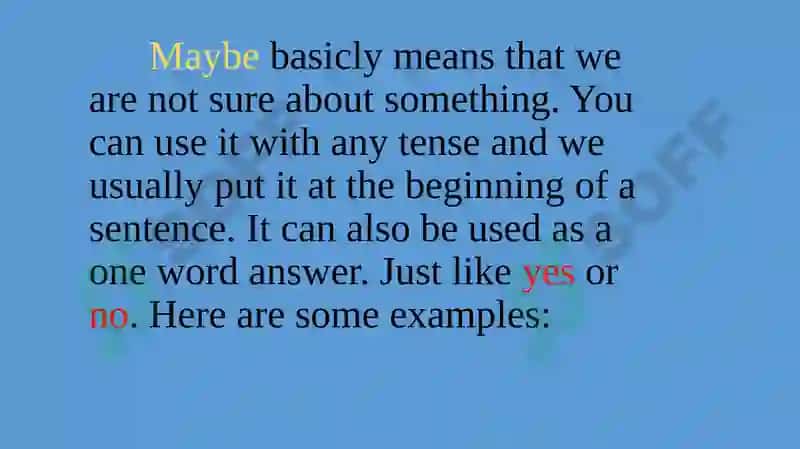 Maybe 2