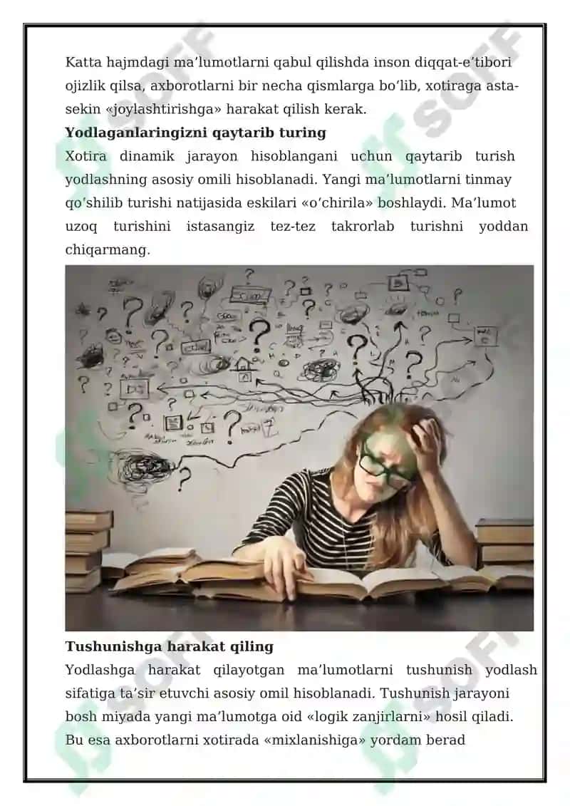 Ma'lumotlarni Mustahkamlash Yo'llari, Usullari, Vositalari 2