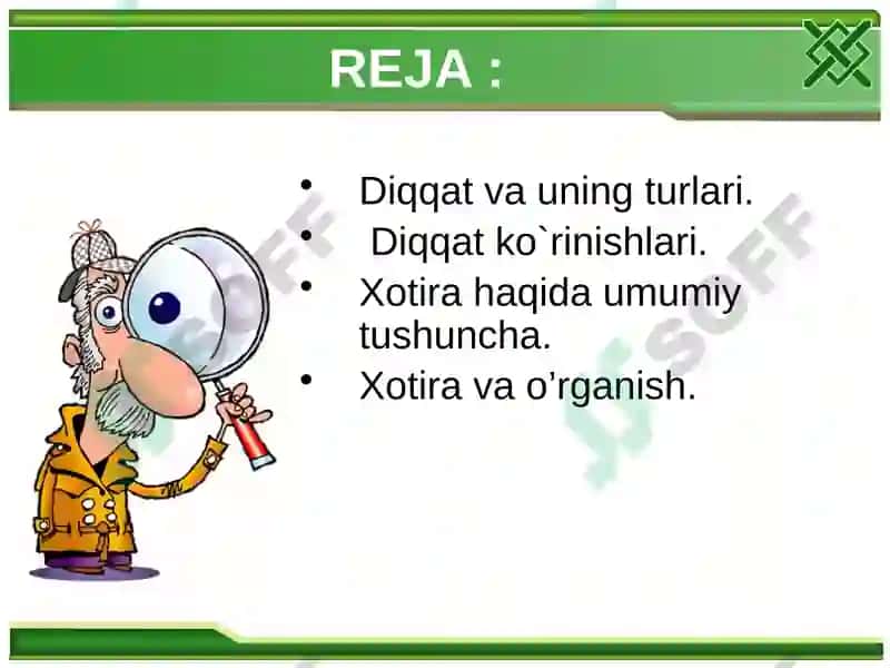 Diqqat va xotira 2