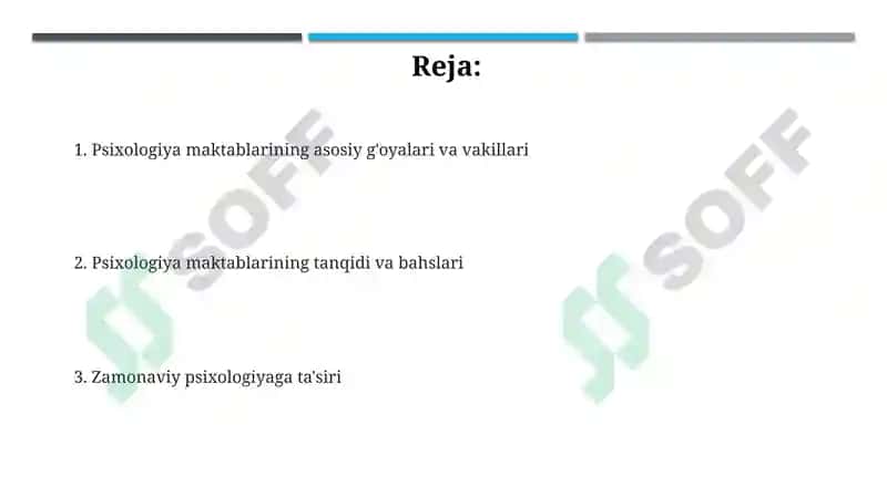 Psixologiya maktablari 2