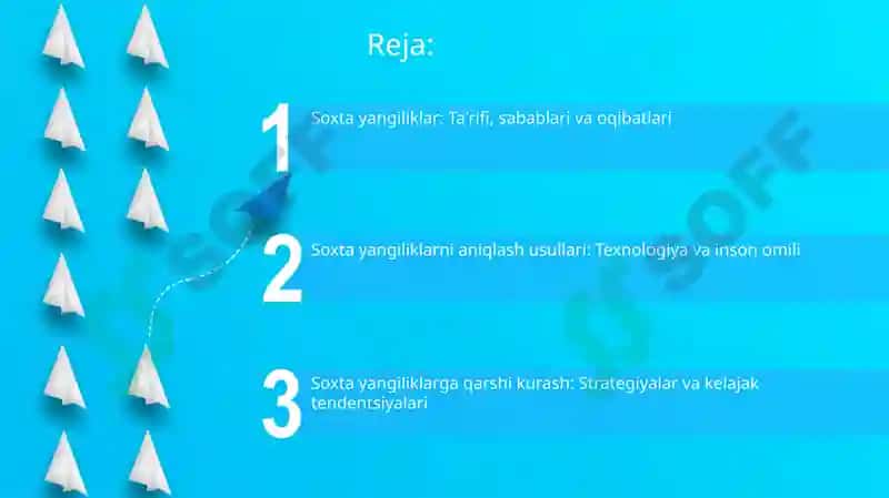 Soxta yangiliklar: Ta'rifi, sabablari va oqibatlari 2