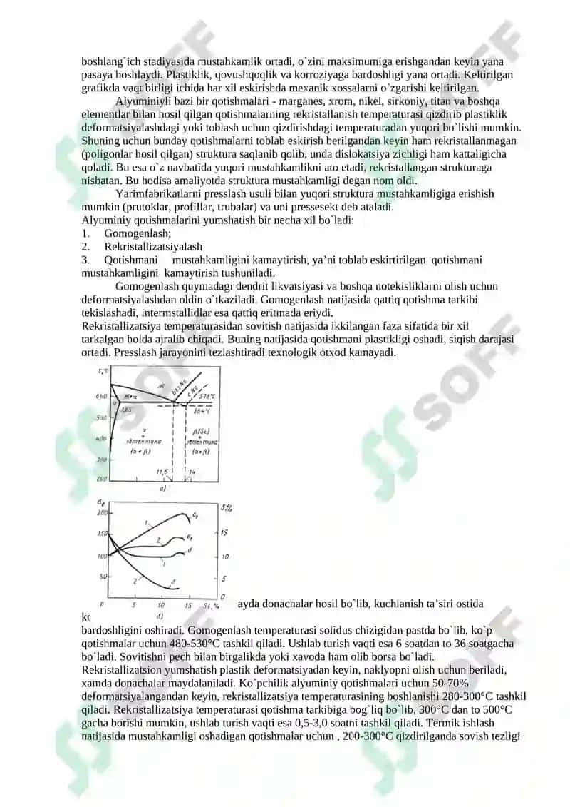 Alyuminiy turlari 2