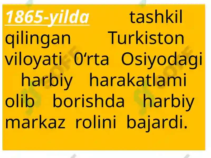 TURKISTON GENERAL-GUBERNATORLIGINING TASHKIL ETILISHI 2