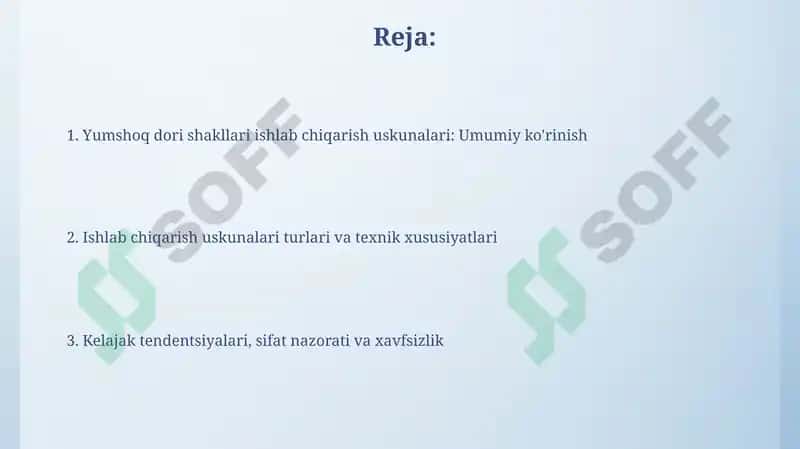Farmatsevtik ishlab chiqarish 2