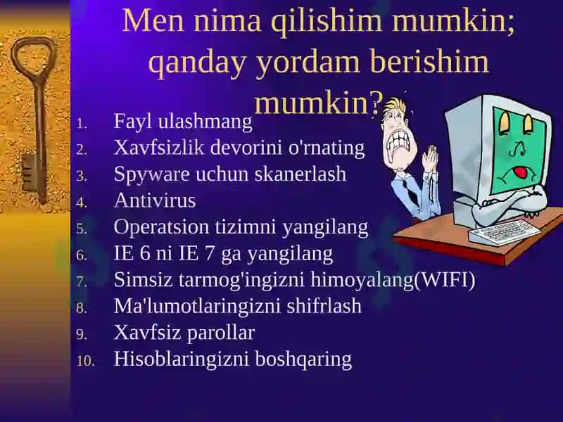 Kompyuteringizni himoya qilish uchun 10 ta narsa 2