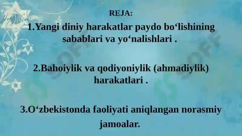 Yangi Din Ta'limoti va Sektalar 2