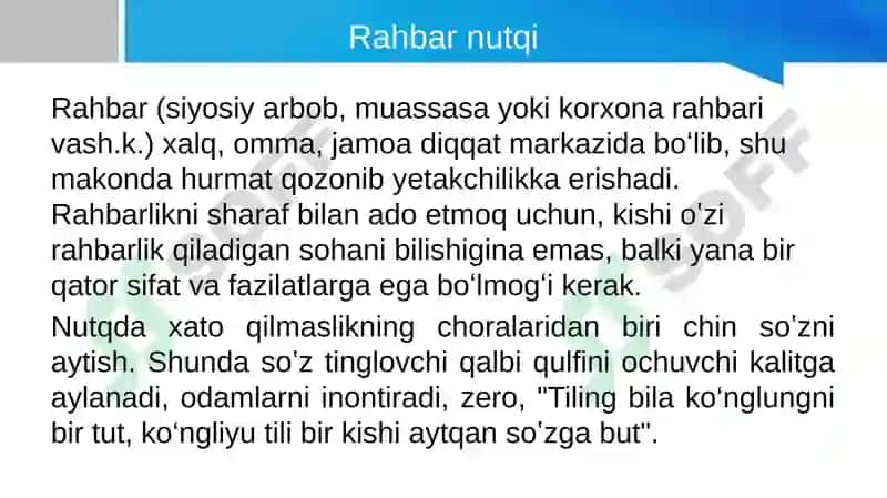 Kasbiy muloqot jarayoni 2