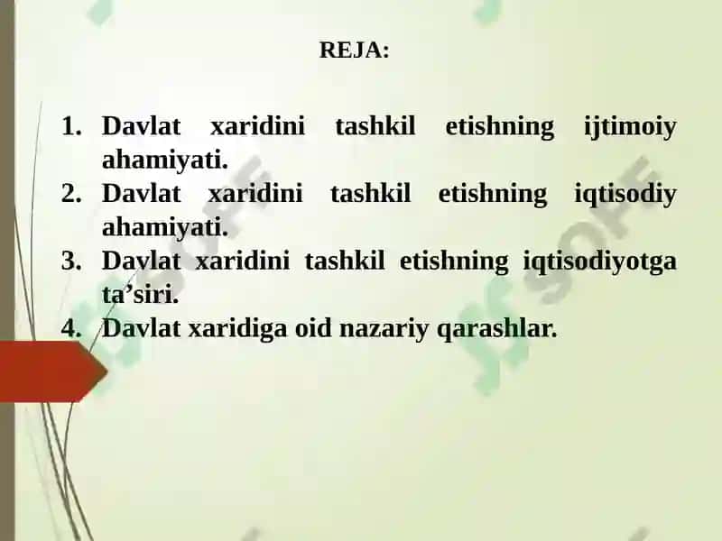 Davlat Xaridini Tashkil Etishning Ijtimoiy-Iqtisodiy Ahamiyati va Uni Iqtisodiyotga Ta’siri 2