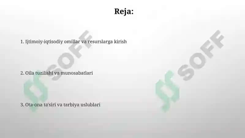 Oilaviy muhitning o'quvchilarning shaxsiy fazilatlarini shakllantirishga ta'siri 2