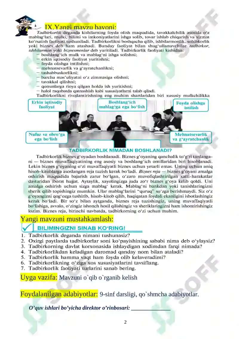 Tadbirkorlik 2