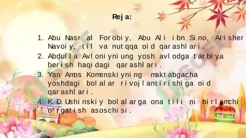 Yoshavlodni tarbiyalashga oid qarashlar 2
