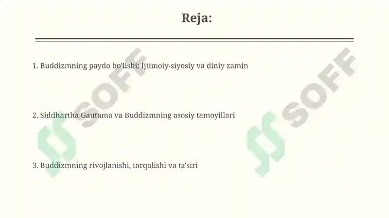 Buddizm ta'limotining mohiyati 2