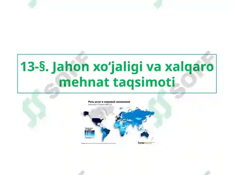 Jahonxo‘jaligivaxalqaromehnattaqsimoti 2