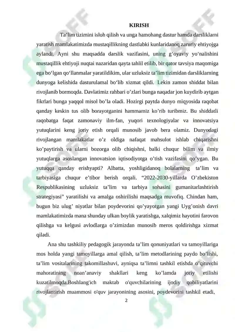YUZ ICHIDA KO`PAYTIRISH VA BO`LISHGA O`RGATISH METODIKASI 2