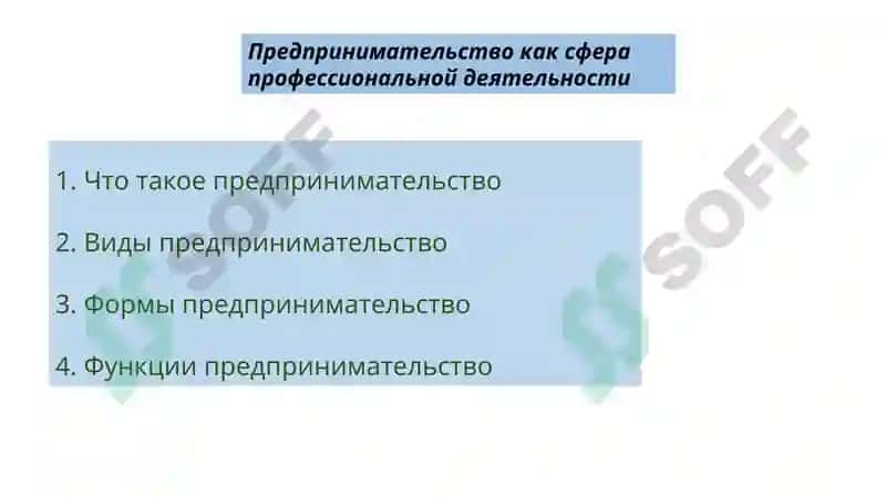 Предпринимательство 2