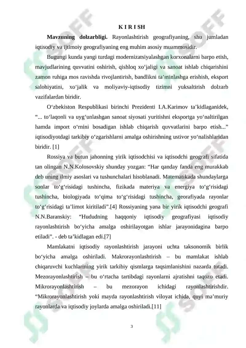 IQTISODIY ISLOHOTLAR CHUQURLASHAYOTGAN SHAROITDA MIKRORAYONLASHTIRISHNI OPTIMALLASHTIRISH (Xorazm viloyati misolida) 2