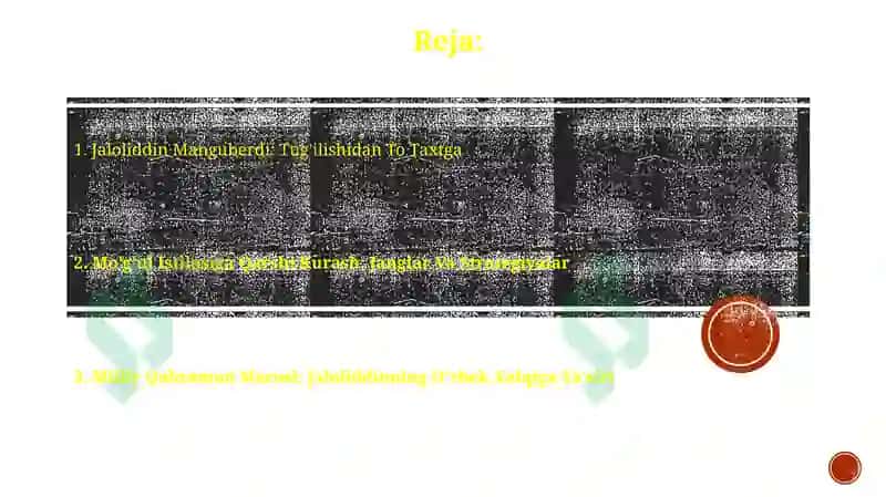Jaloliddin Manguberdi: Tug'ilishidan To Taxtga 2