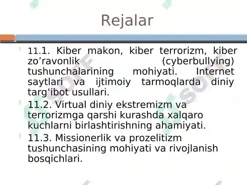 Kibermakonda din.Missionerlik va prozelitizmning siyosiy-ijtimoiy xavfi 2