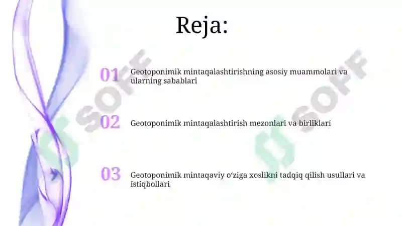 Geotoponimik mintaqalashtirish 2