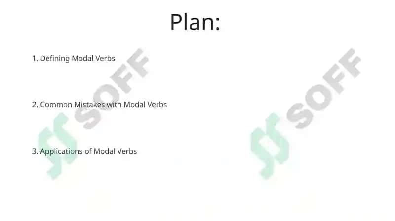 Modal Verbs 2
