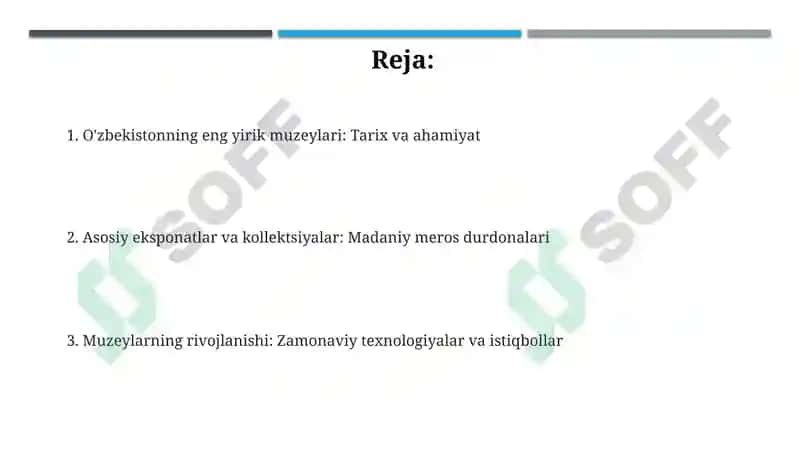 O'zbekistondagi eng yirik muzeylar 2