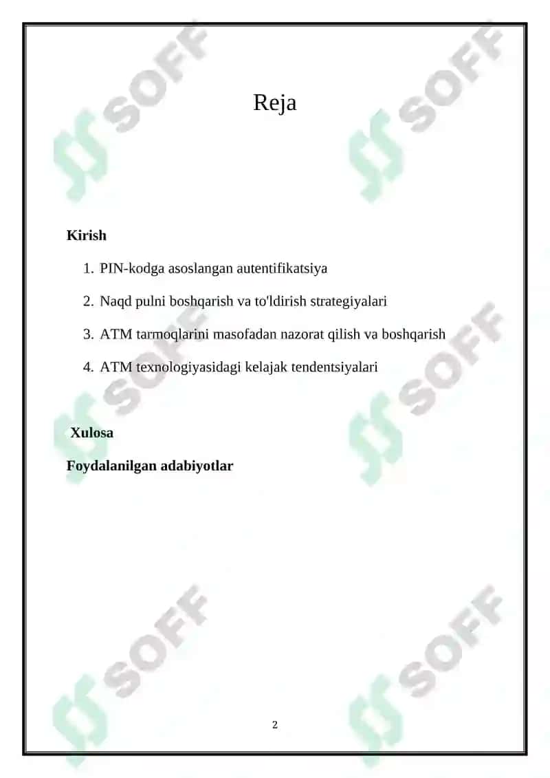 ATM Texnologiyasi 2
