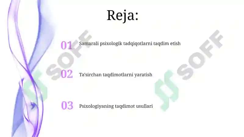 Psixologiya fanining taqdimot metodlari 2