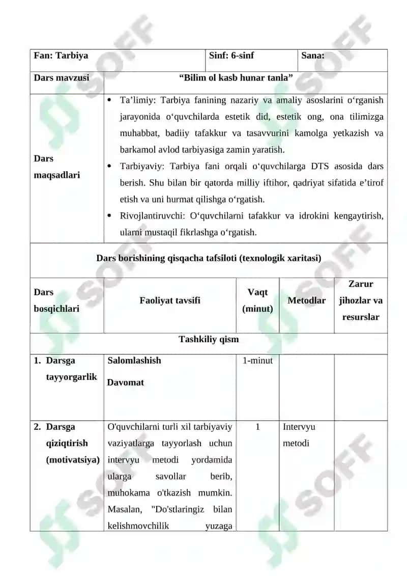 BILIM OL KASB HUNAR TANLA 2